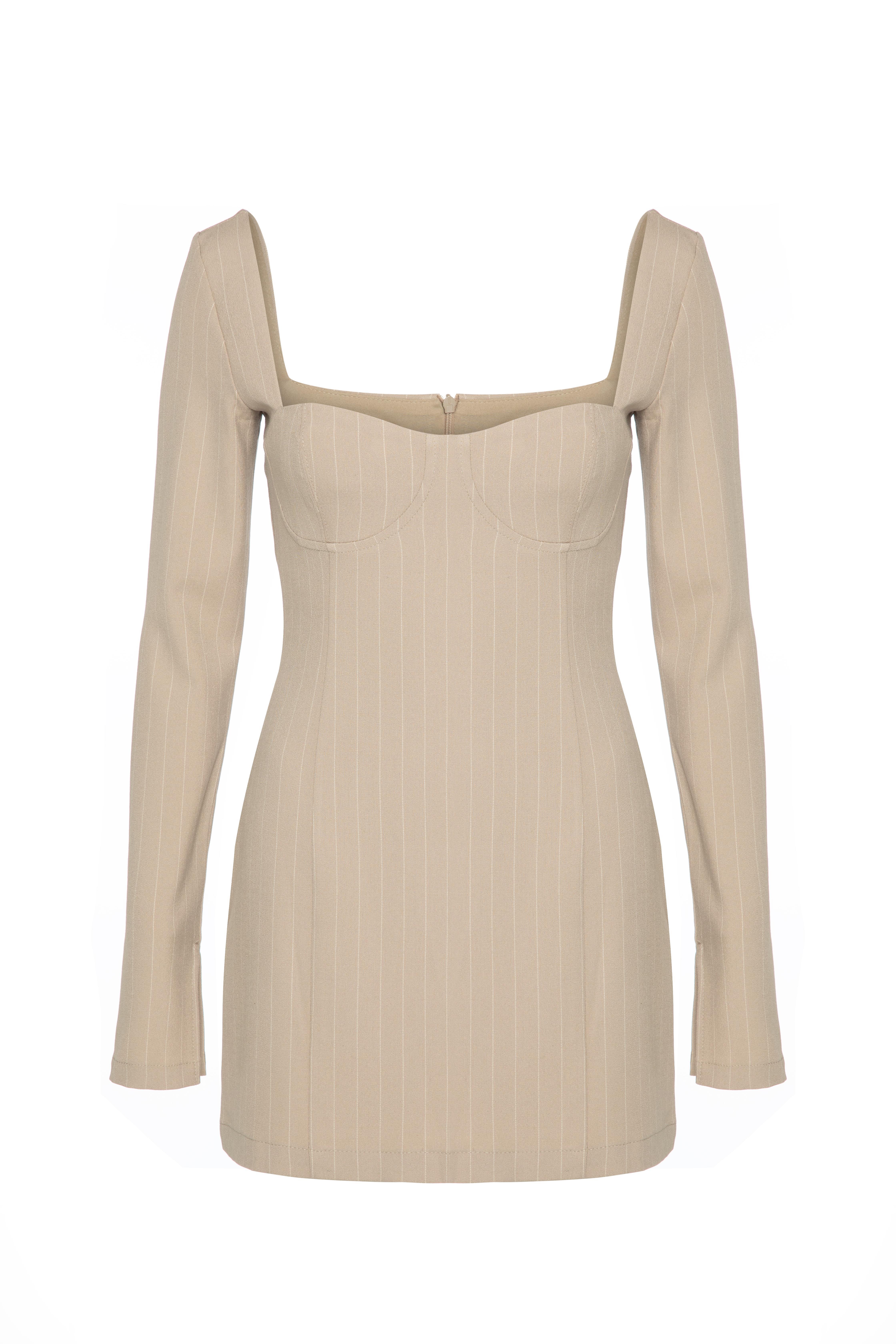 Moonstone Mini Elbise Taş