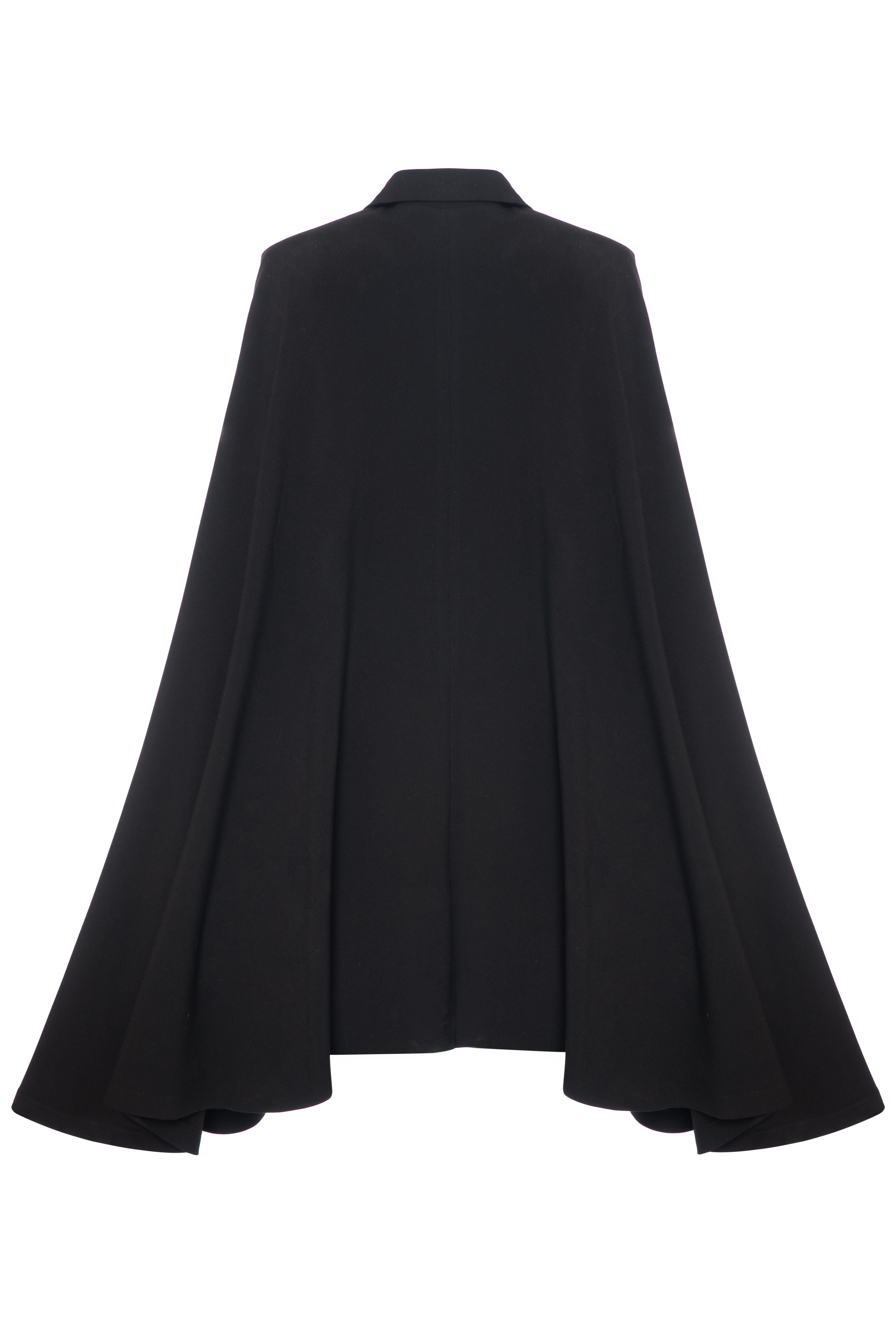 JUL | Siyah Pelerin Detaylı Ceket Elbise