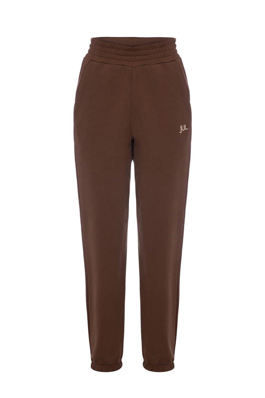 Sweatpants Şardonsuz Kahverengi