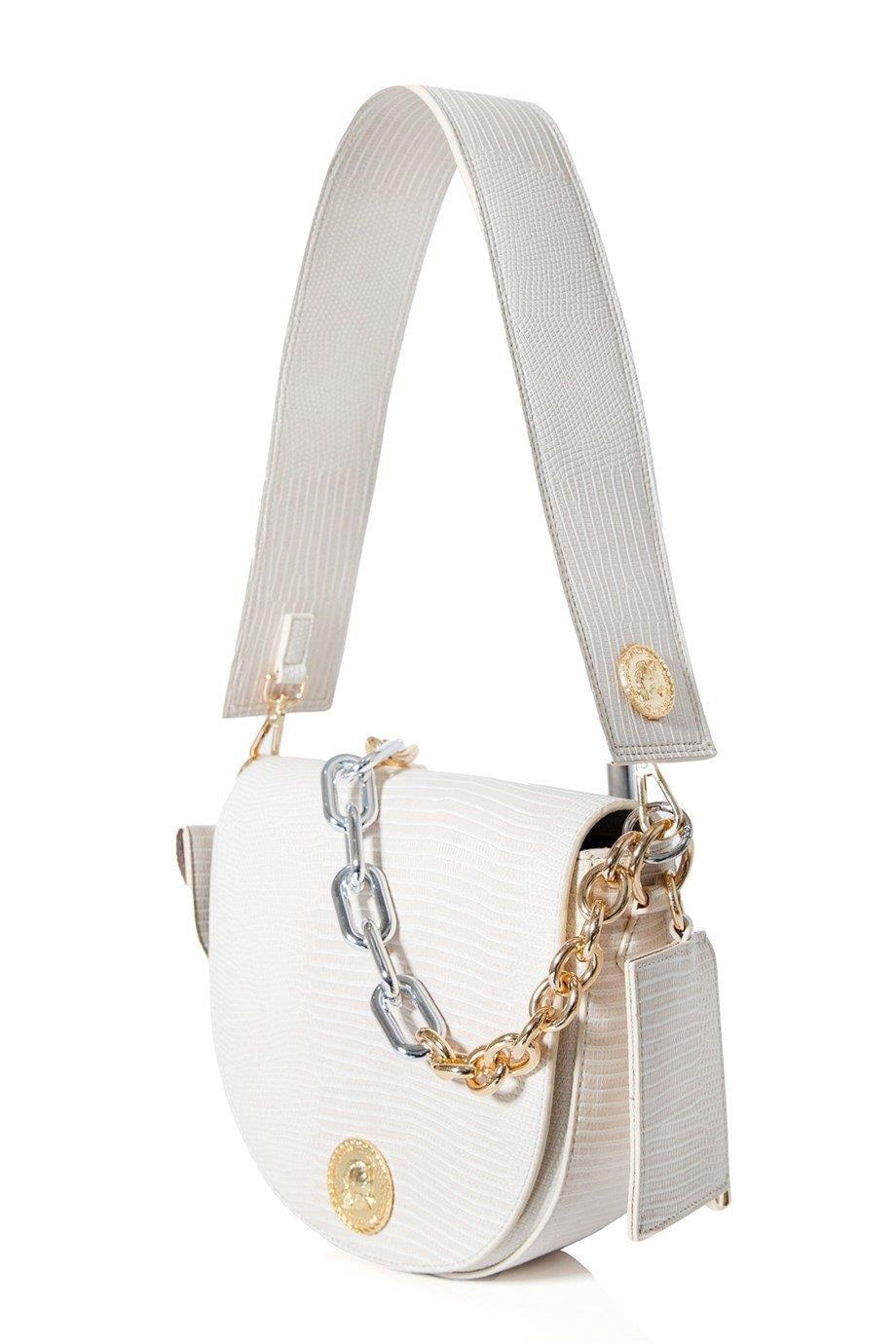 Yarım Ay Çanta Ekru