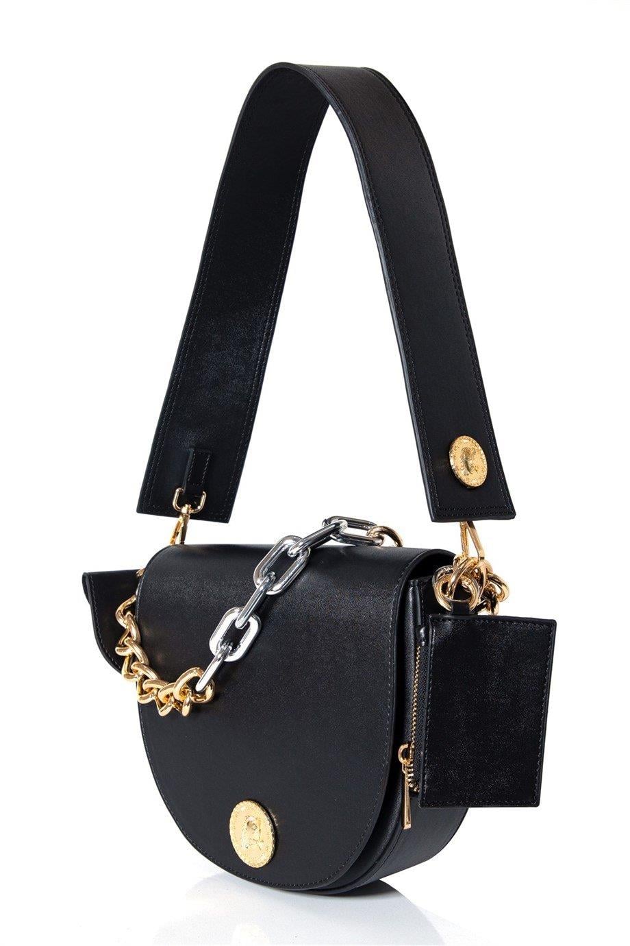Yarım Ay Çanta Siyah