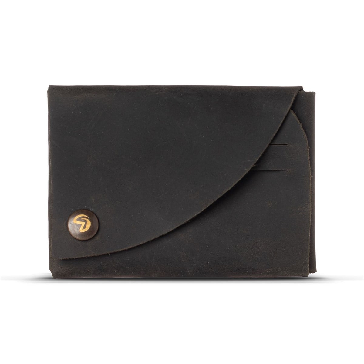 Tirski, Velvety GINKGO Wallet In Dark Green