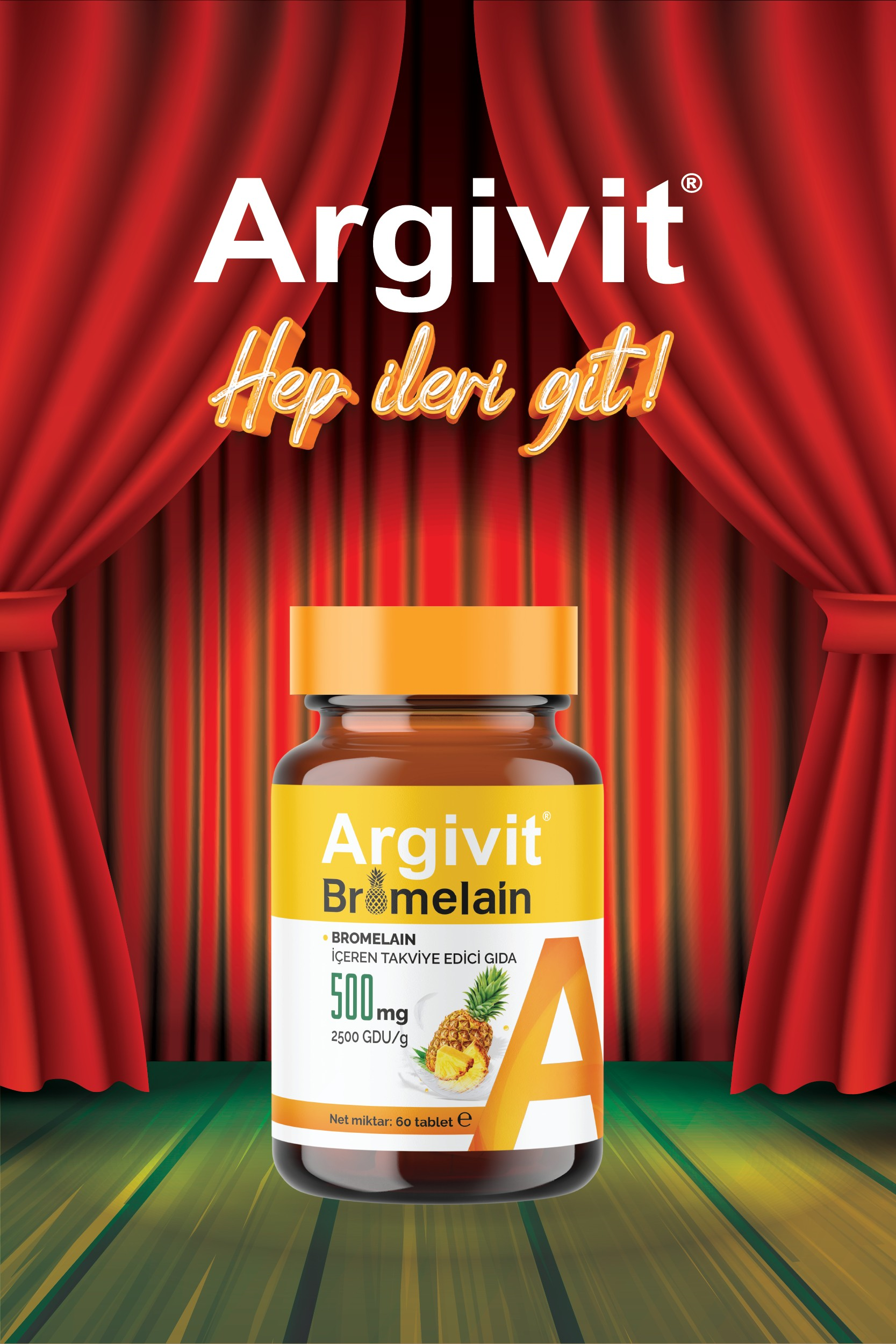 Argivit Bromelain 60 Tablet
