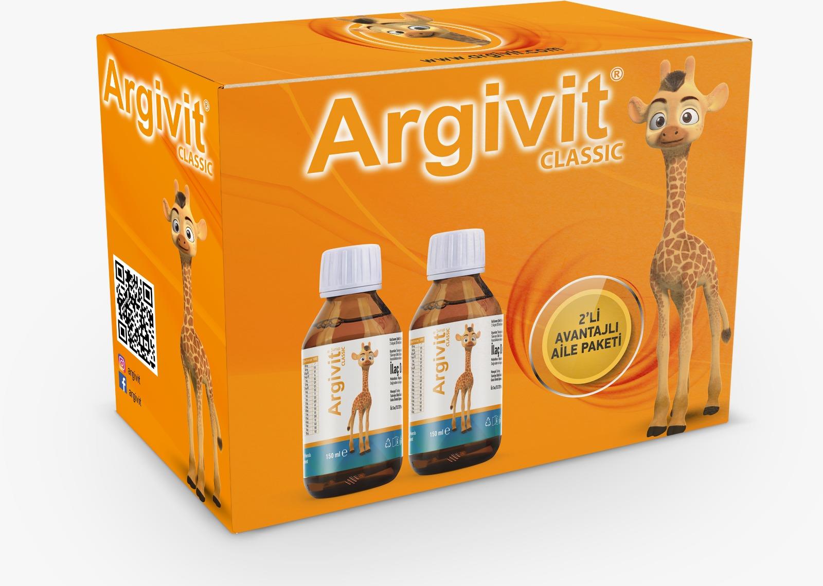 Argivit Classic Syrup 2-Piece Family Pack 150 ml