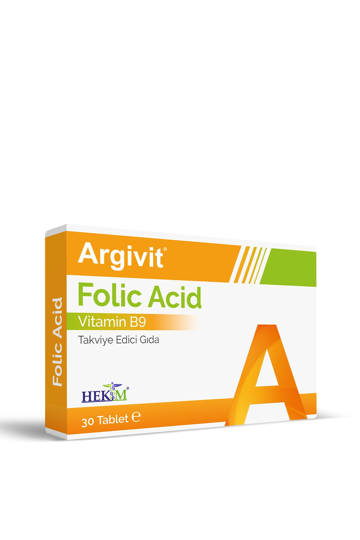 Argivit Folik Asit Vitamin B9 İçeren Takviye Edici Gıda 30 Tablet