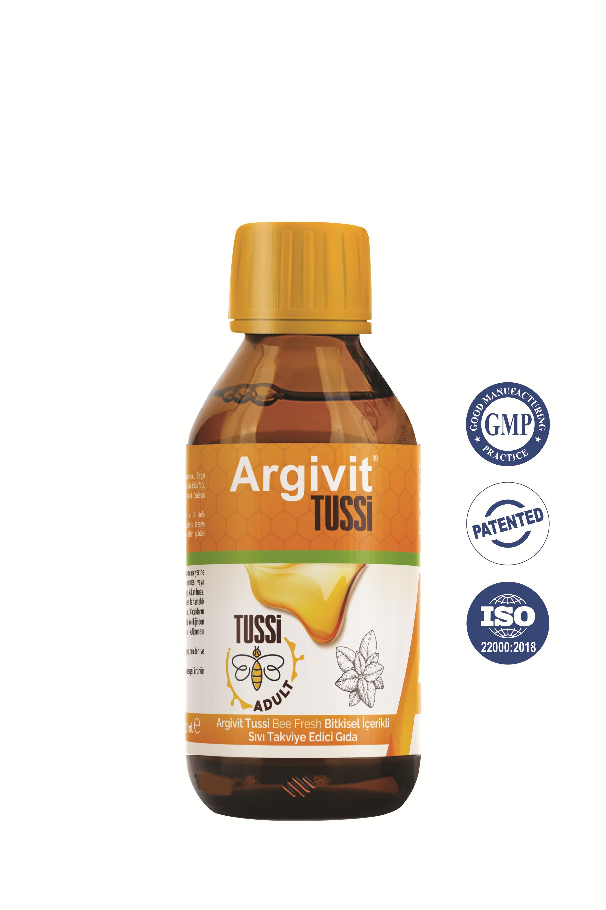 Argivit Tussi Adult ( C vitamini ve Çinko ) Şurup 150 ml