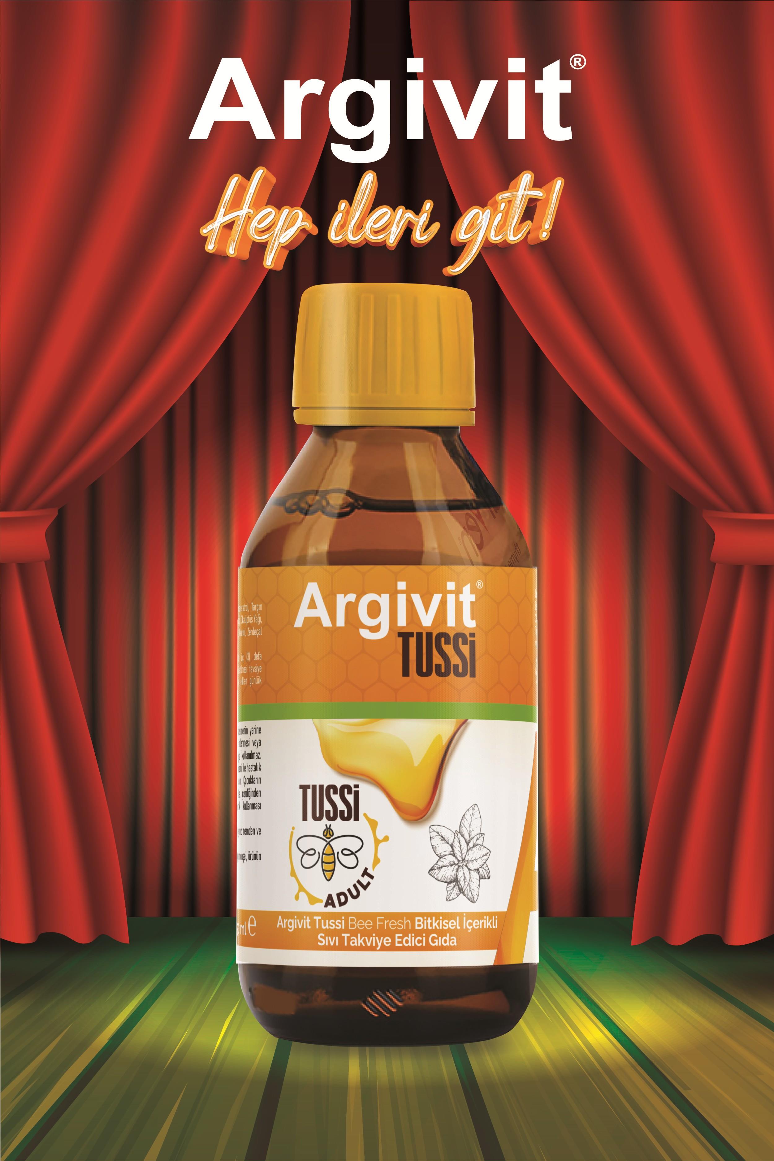 Argivit Tussi Adult ( C vitamini ve Çinko ) Şurup 150 ml