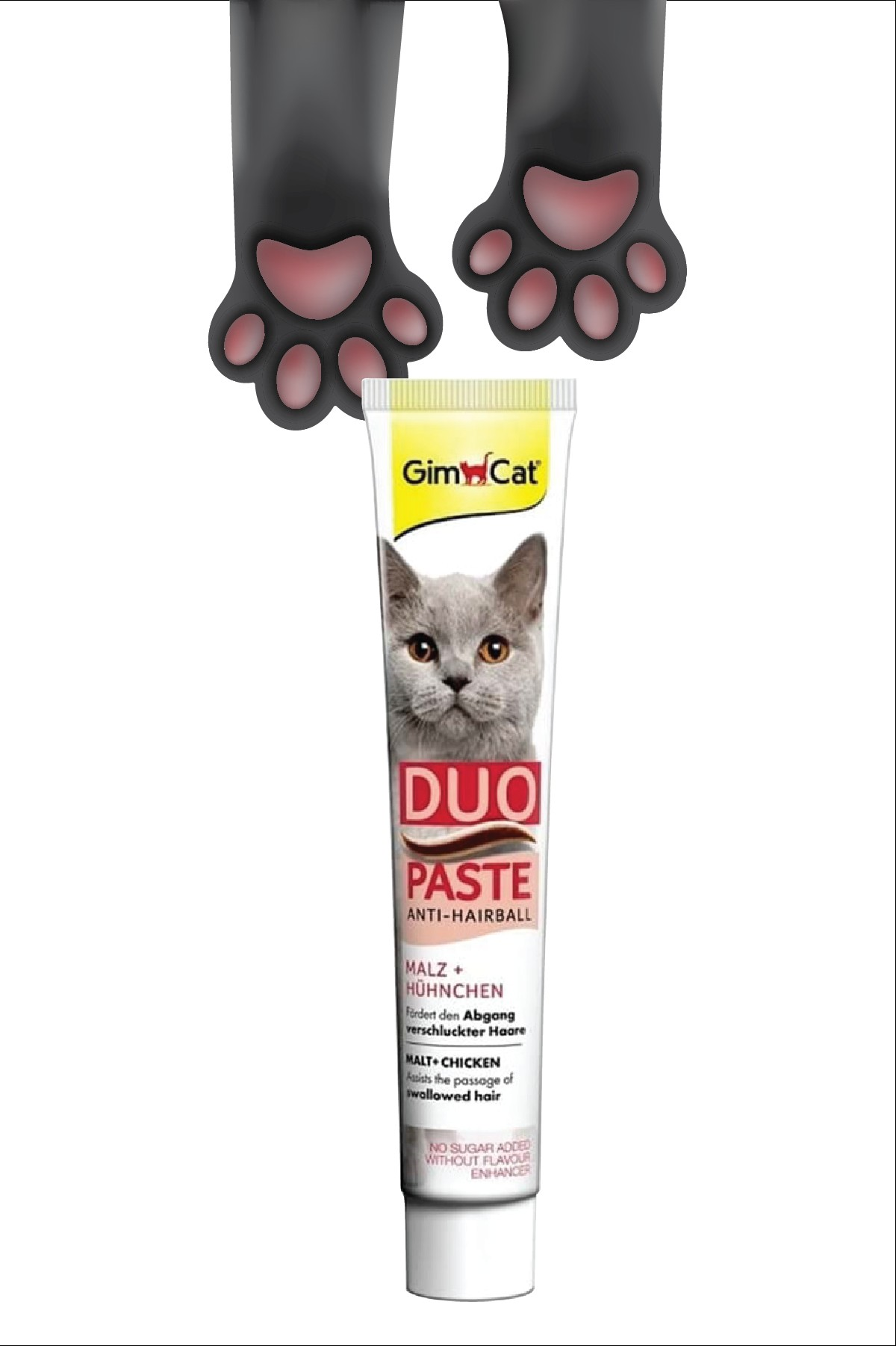 GimCat Anti-Hairball Duo Paste Tavuk + Malt 50 Gr