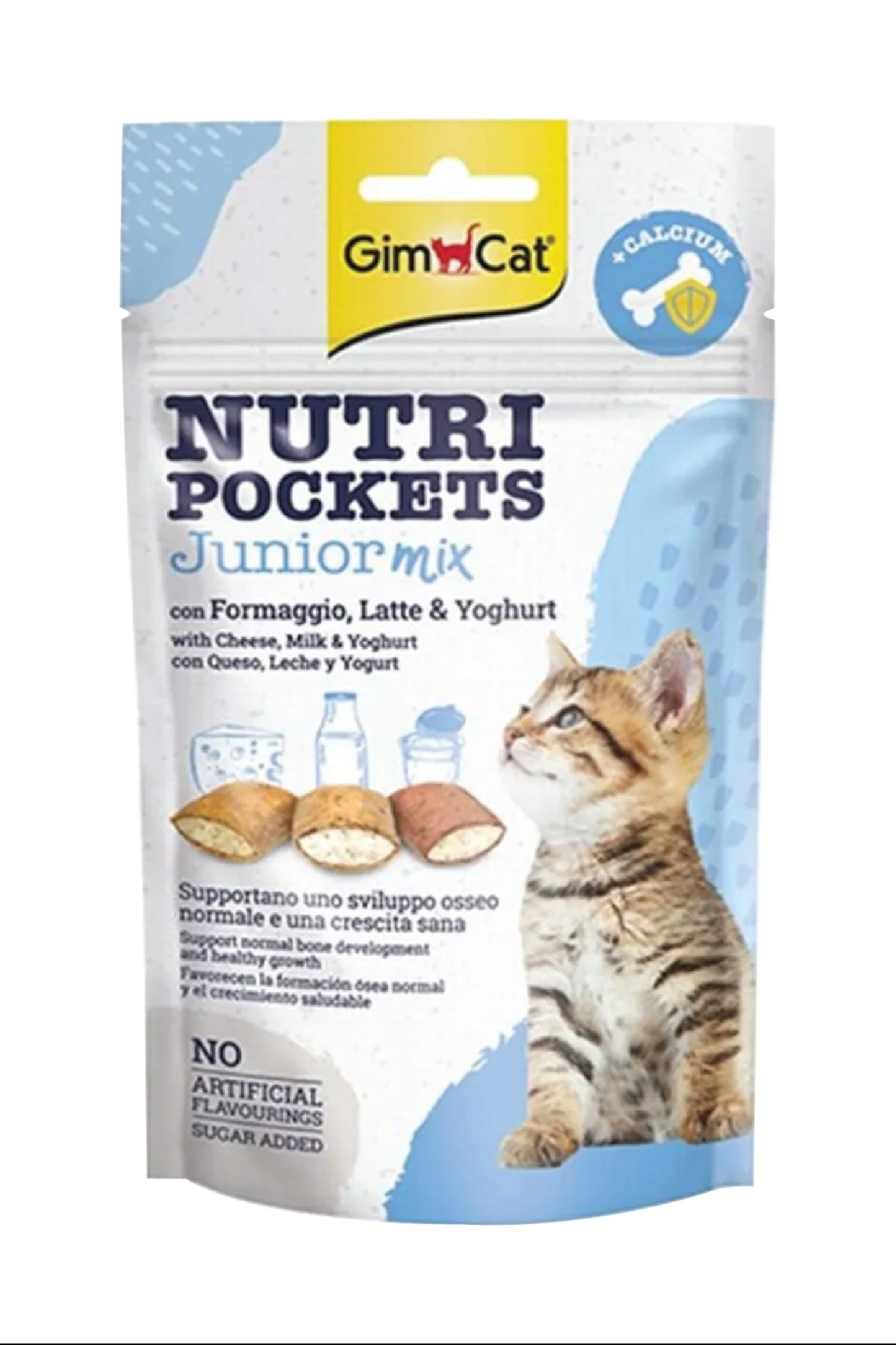 GimCat Nutrıpockets Junior Mix Kedi Ödül Tableti 60gr