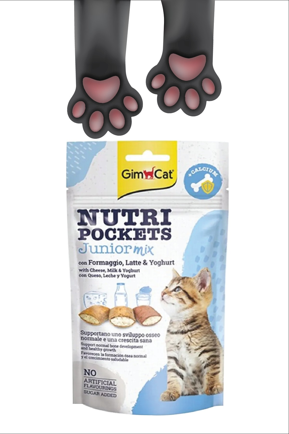 GimCat Nutrıpockets Junior Mix Kedi Ödül Tableti 60gr