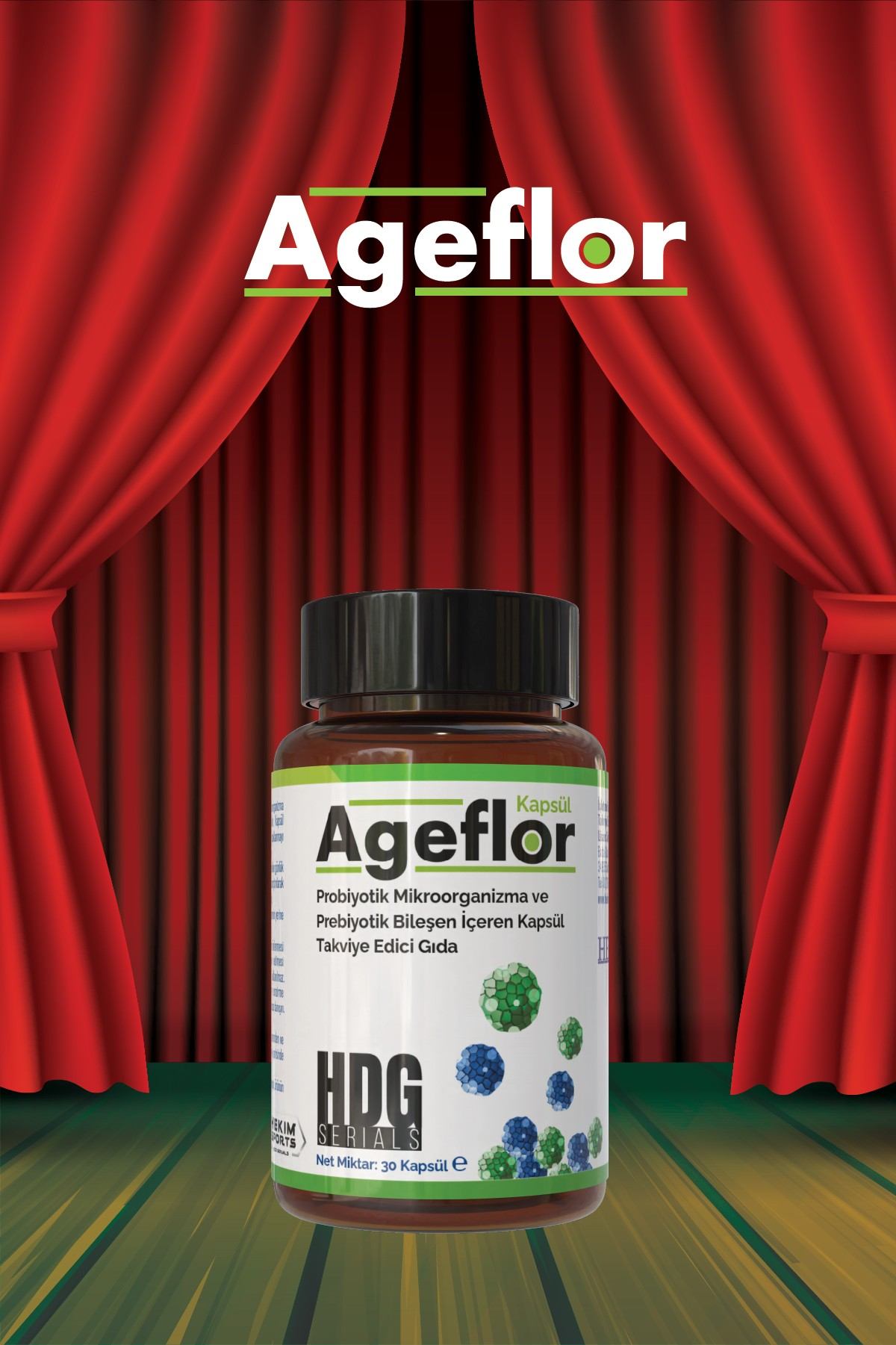 HDG SERİALS AGEFLOR 30 KAPSÜL 