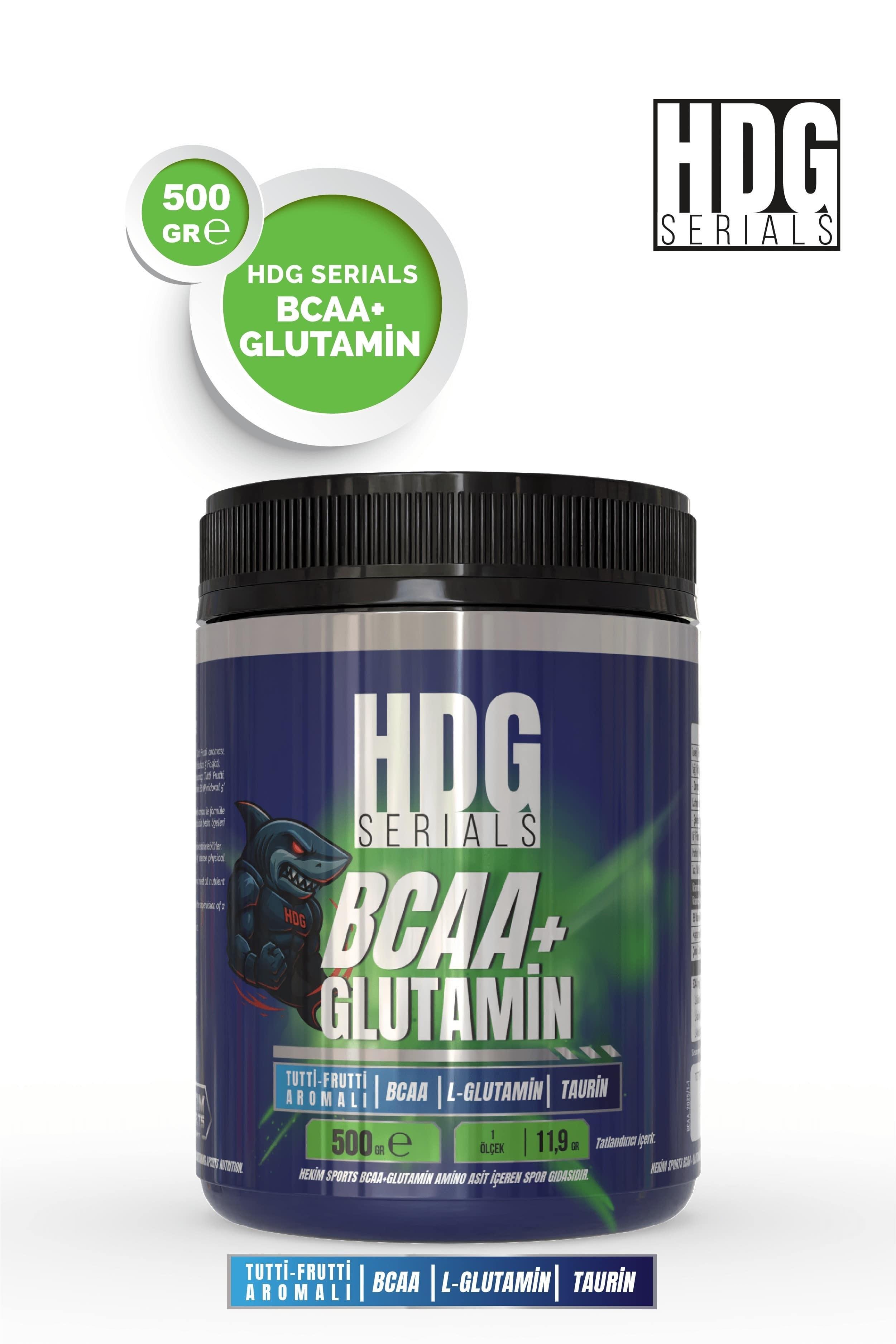 HDG SERIALS BCAA + Glutamin 500 Mg