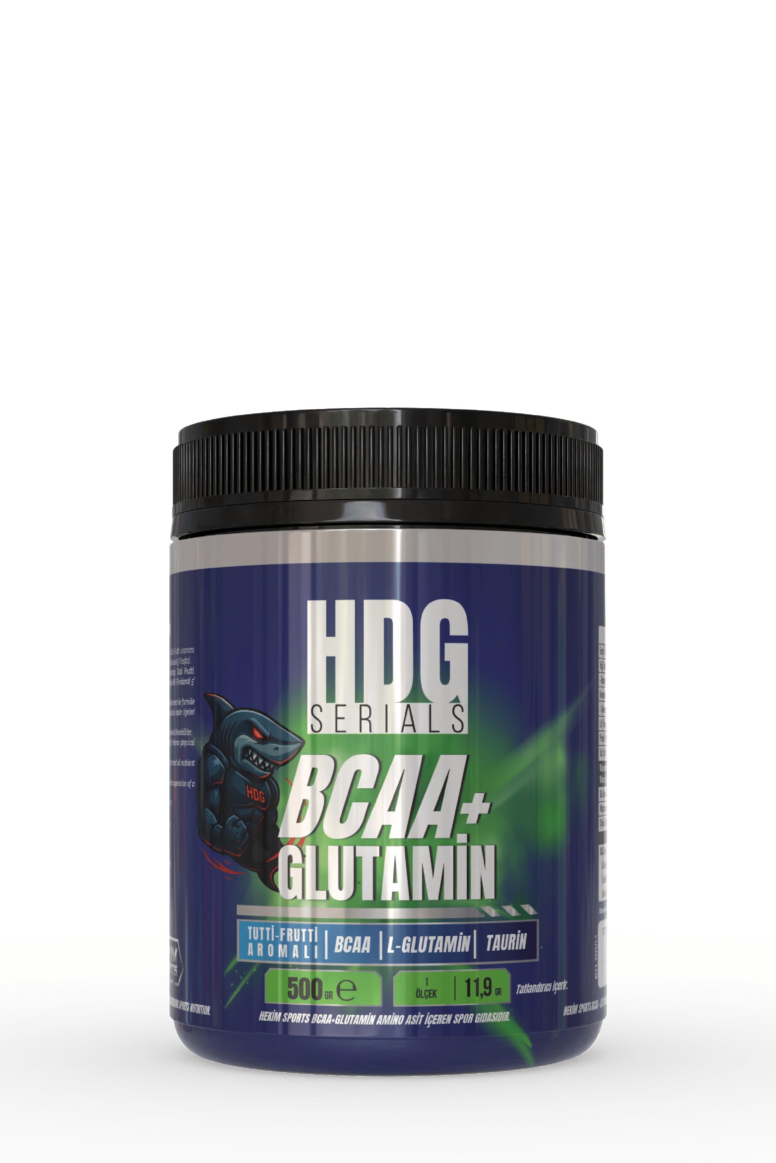 HDG SERIALS BCAA + Glutamin 500 Mg