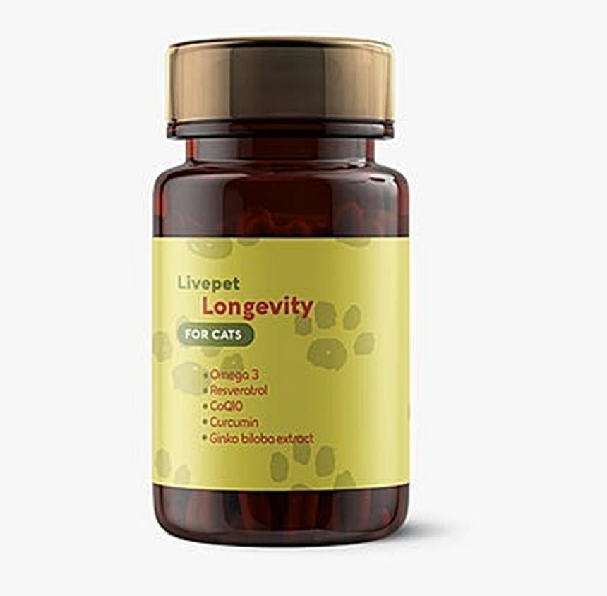 Live Pet Kediler İçin Longevity Takviyesi