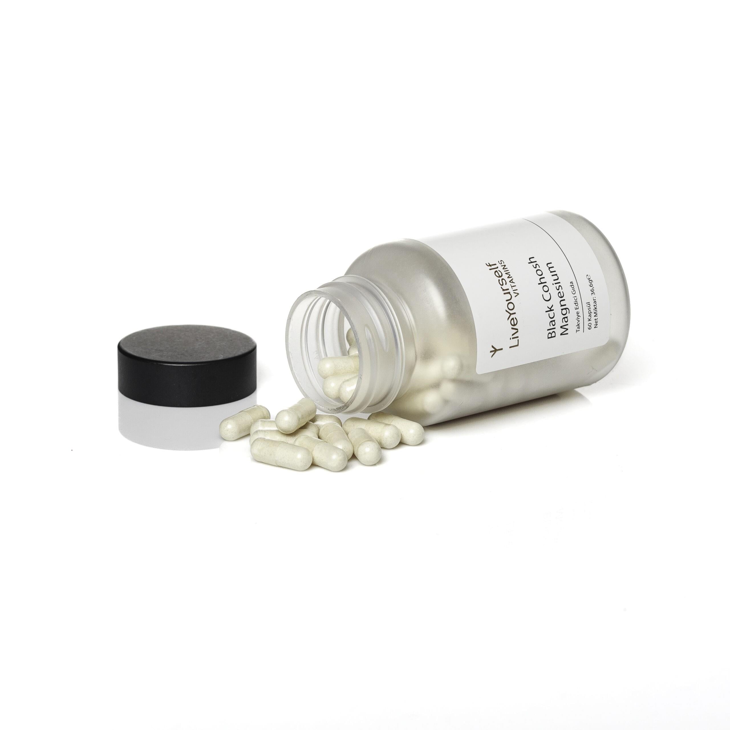 Live Yourself Black Cohosh ve Magnezyum Takviye Edici Gıda 60 Kapsül