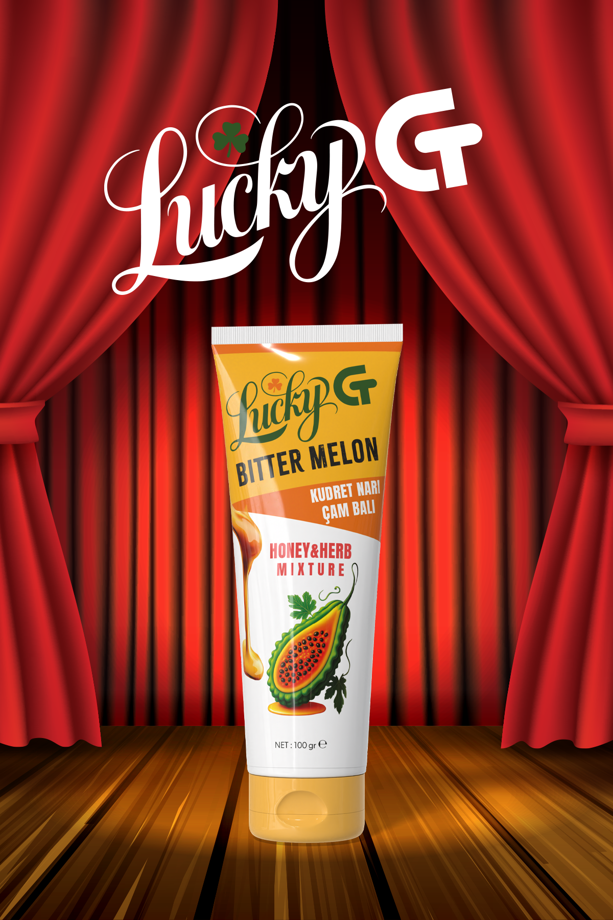 Lucky GT Bitter Melon Çam Balı Kudret Narı 100 gr