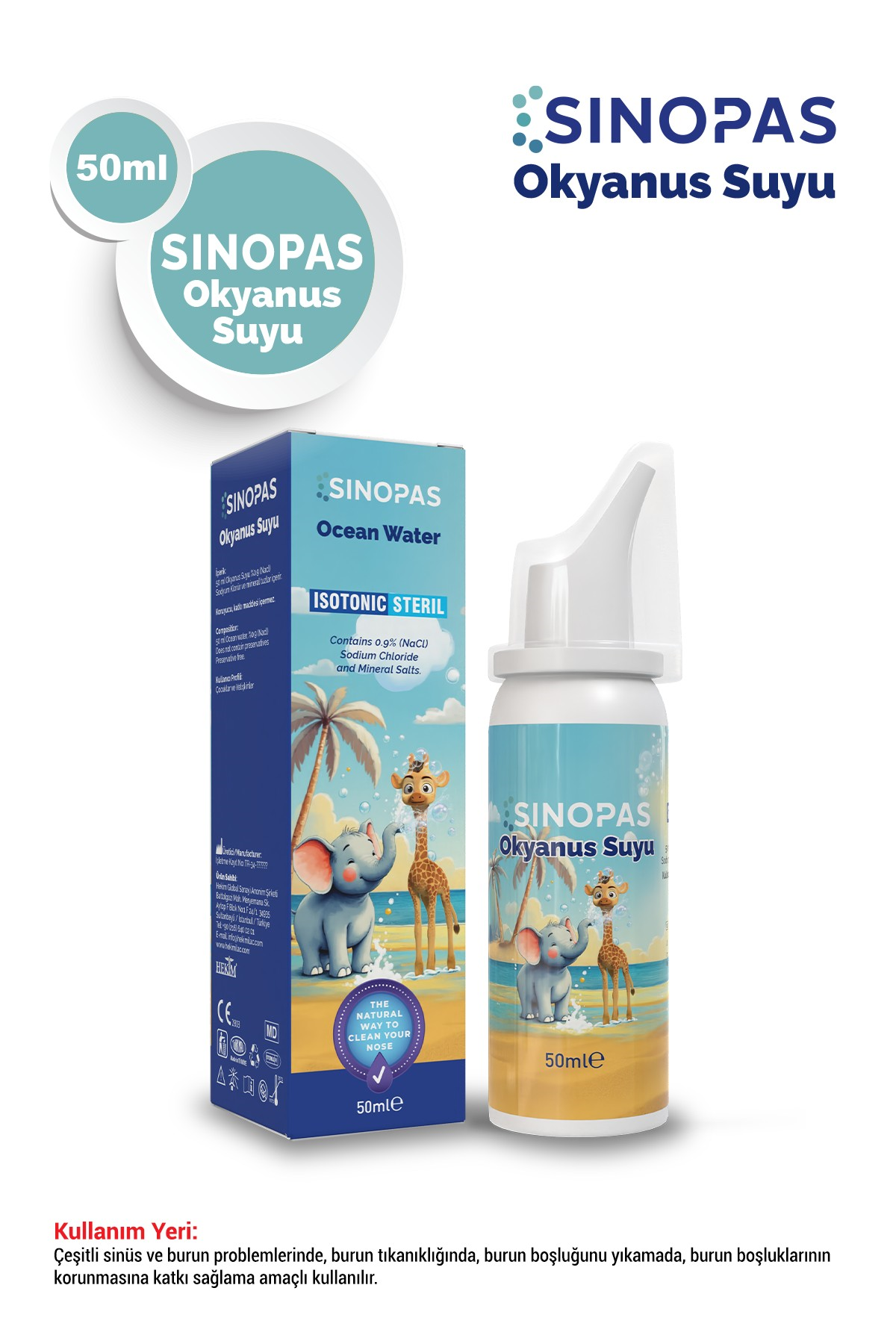 Sinopas Okyanus Suyu 50 ml