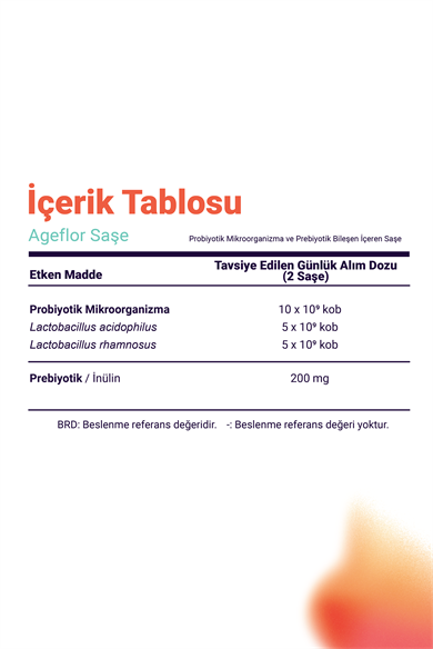 Ageflor Sachet 10 Sachets 3 Pack