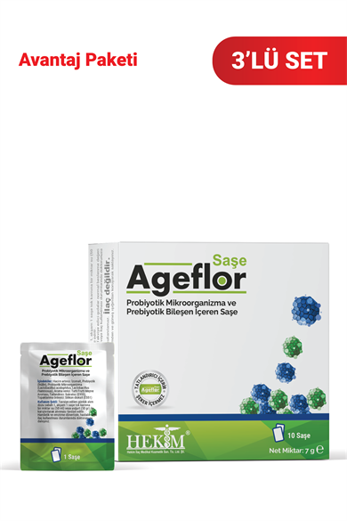 Ageflor Sachet 10 Sachets 3 Pack