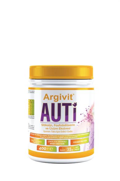 Argivit Auti Taurin, Sitikolin, Fosfotidilserin ve Üzüm Ekstresi İçeren Gıda Takviyesi 400 gr