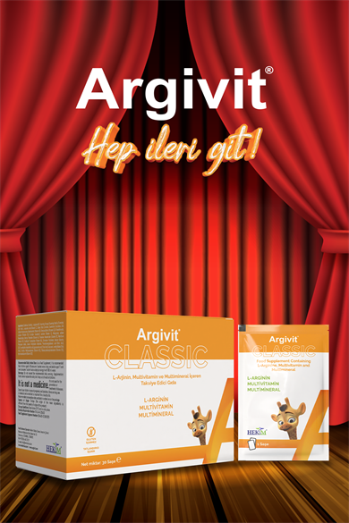 Argivit Classic Sachet Dietary Supplement Containing Phosphatidylserine, L-Arginine, Multivitamins, and Multiminerals 30 Sachet