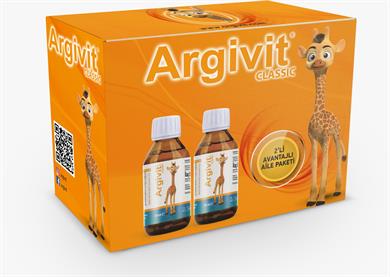 Argivit Classic Syrup 2-Piece Family Pack 150 ml