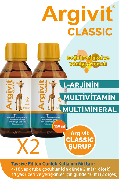 Argivit Classic Syrup 2-Piece Family Pack 150 ml