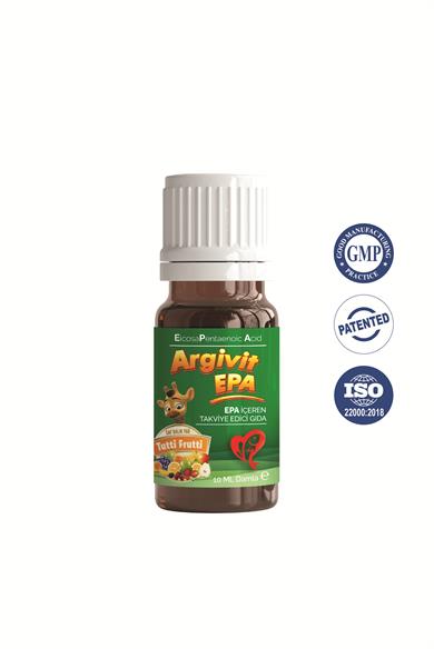 Argivit EPA İçeren Damla Balık Yağı 10 ml - Tutti Frutti Aromalı
