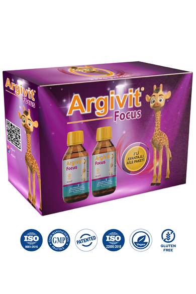 Argivit Focus Syrup 2-Piece Family Pack 150 ml