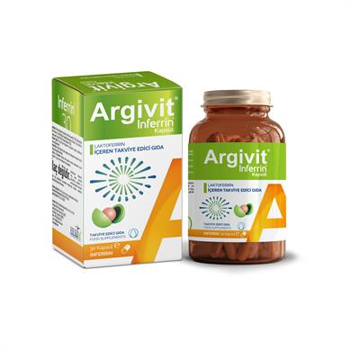 Argivit İnferrin Kapsül Laktoferrin İçeren Takviye Edici Gıda