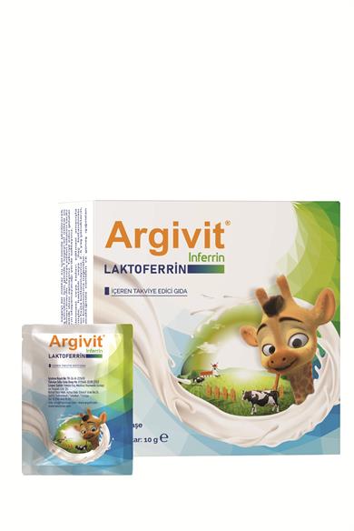 Argivit Lactoferrin-Inferrin Sachet 10 Sachets 3 Pack