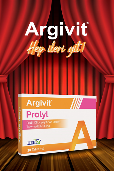Argivit Prolyl Oligopeptidaz İçeren Takviye Edici Gıda 30 Tablet