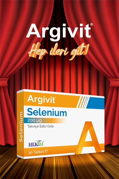 Argivit Selenium, Selenyum İçeren Takviye Edici Gıda 30 Tablet