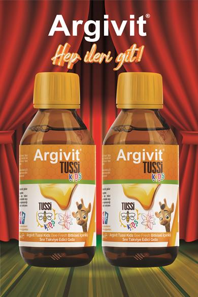 Argivit Tussi Kids ( C vitamini ve Çinko ) Şurup 150 ml 2’li Paket