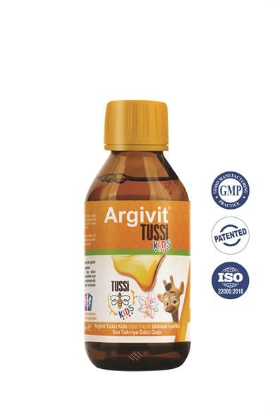 Argivit Tussi Kids ( C vitamini ve Çinko ) Şurup 150 ml 3’lü Paket