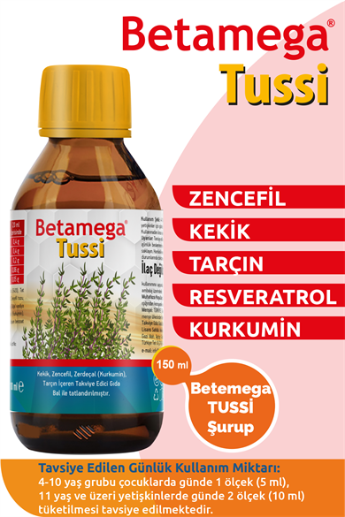 Betamega Tussi Şurup 100 ml