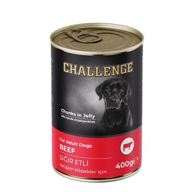 Challenge Sığır Etli Yetişkin Köpek Konservesi 400 Gr