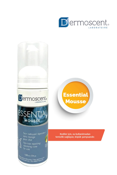 Dermoscent Essential Mousse Kediler İçin Köpük Şampuan 150 ml