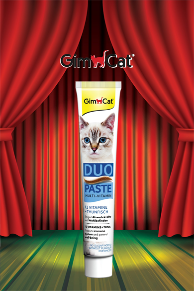 GimCat Multi-Vitamin Duo Paste Tuna + 12 Vitaminli 50 Gr