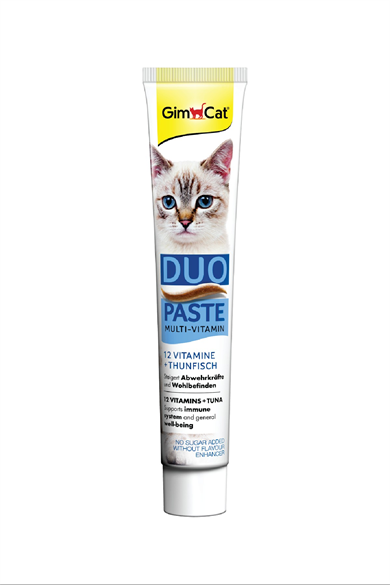 GimCat Multi-Vitamin Duo Paste Tuna + 12 Vitaminli 50 Gr