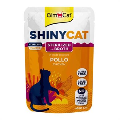 GimCat Shinycat Pouch Sterilized Tavuklu Kedi Maması Kısırlaştırılmış 70 Gr