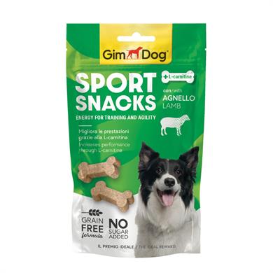 GimDog Sportsnacks Kuzu & L-Carnitinli Ödül Tableti 60 Gr
