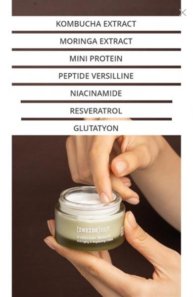 Insıde Out Everyday Cream Anti Aging Leke Ve Yaşlanma Karşıtı Günlük Krem 50ml