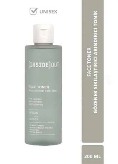 Insıde Out Face Toner Gözenek Sıkılaştırıcı Arındırıcı Tonik 200 ml