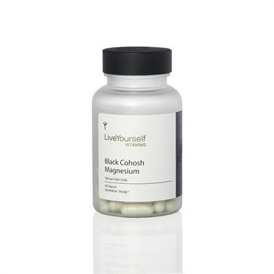 Live Yourself Black Cohosh ve Magnezyum Takviye Edici Gıda 60 Kapsül