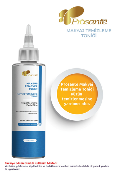 Prosante Makyaj Temizleme Toniği 200 ml 3lü Paket