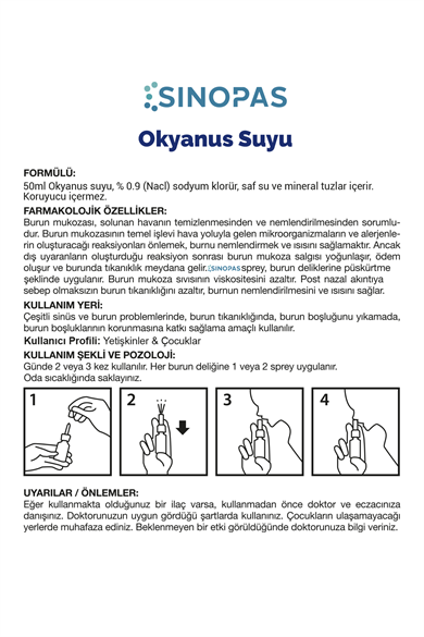 Sinopas Okyanus Suyu 50 ml