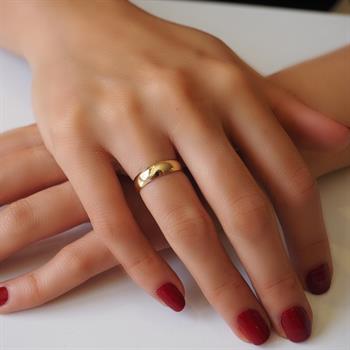 Mardeluz Altın Alyans 14 Ayar 3,21 Gram 