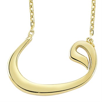 Mardeluz Vav Altın Kolye 8 Ayar 1.93  gr