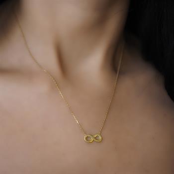 Mardeluz Sonsuzluk Altın Kolye 8 Ayar  1.64 gr